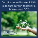 HBJ Group - Carbon Footprint - Certificazione di sostenibilità